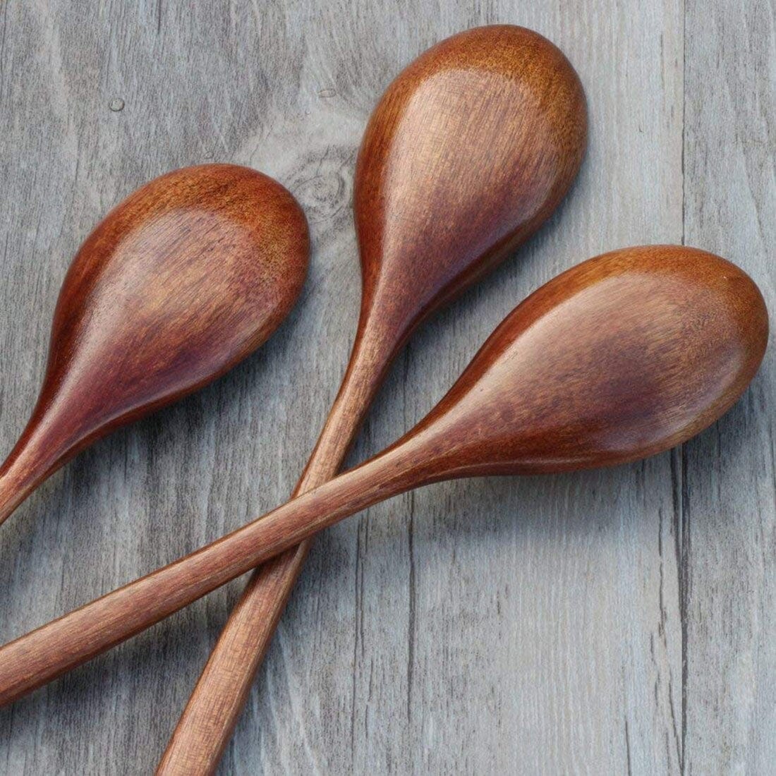 Japanisches Holzlöffel-Set (6-teilig)